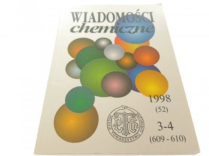 WIADOMOŚCI CHEMICZNE 1998 (52) 3-4 (609-610)