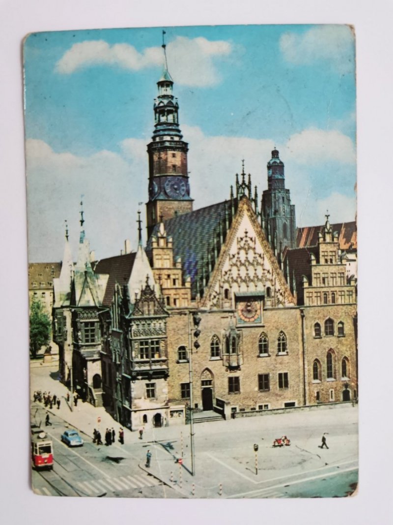 WROCŁAW. RATUSZ Z XIII-XVI WIEKU FOT. BILIŃSKI