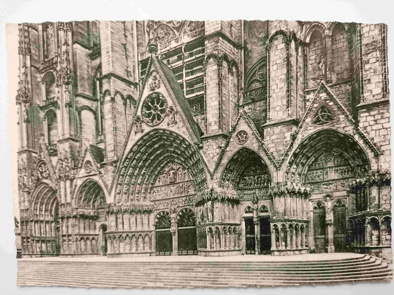 BOURGES – LA CATHEDRALE. LE PORTAIL OCCIDENTAL