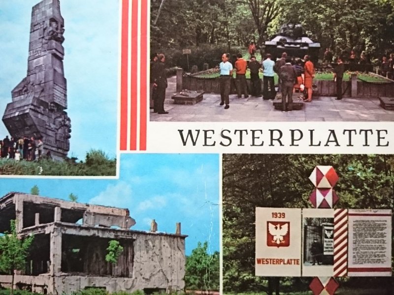 WESTERPLATTE. POMNIK BOHATERÓW... FOT. SADOWSKI