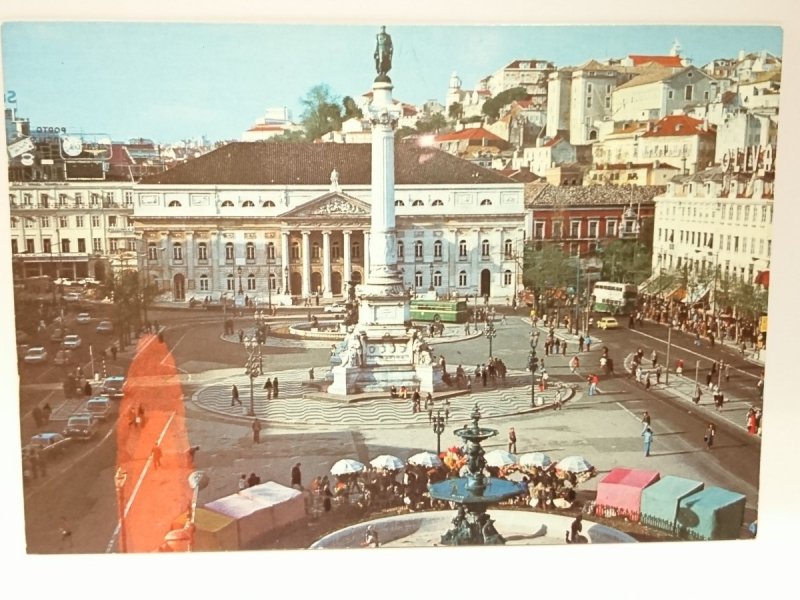 LISBOA - PORTUGAL. VISTA GERAL DO ROSSIO
