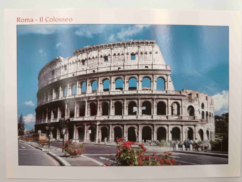 ROMA IL COLOSSEO BIAŁA RAMA