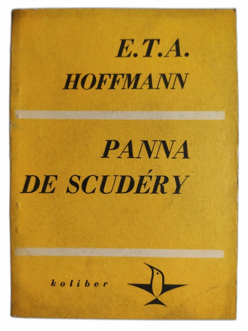 PANNA DE SCUDERY - E. T. A. Hoffmann