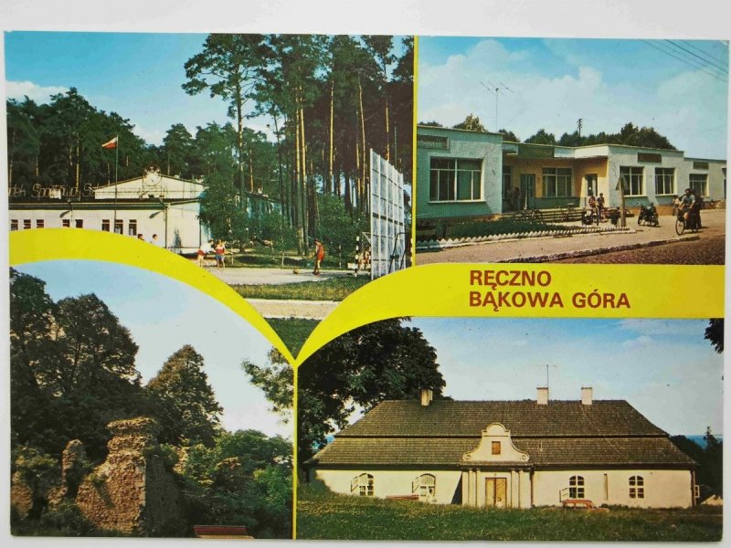 RĘCZNO-BĄKOWA GÓRA. CZTERY UJĘCIA FOT. BARANOWSKA, PIERZCHALSKI