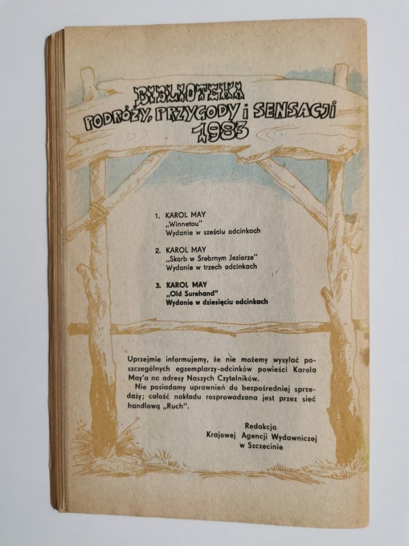 OLD SUREHAND CZĘŚĆ 4 - Karol May 1983