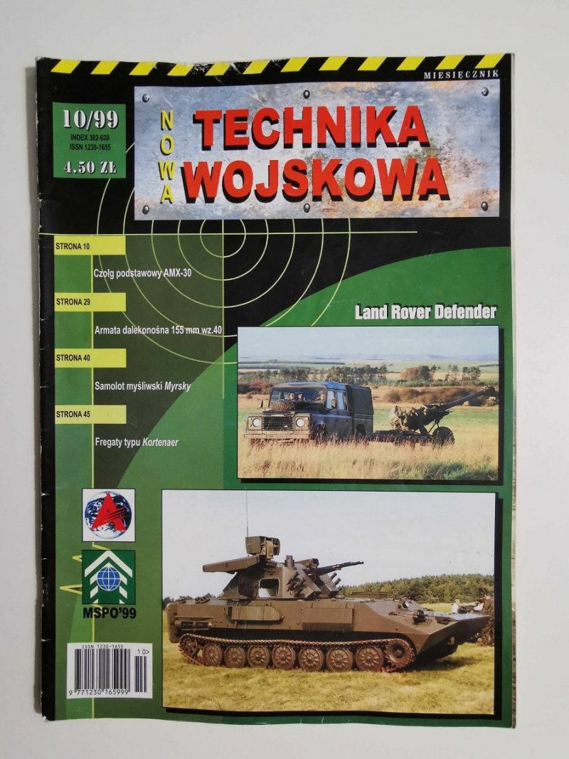 NOWA TECHNIKA WOJSKOWA NR 10/99