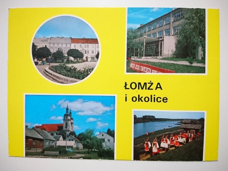 ŁOMŻA - PLAC TADEUSZA ŻEGLICKIEGO, WIZNA, JEDWABNE I INNE FOT. SIEŃKO I INNI