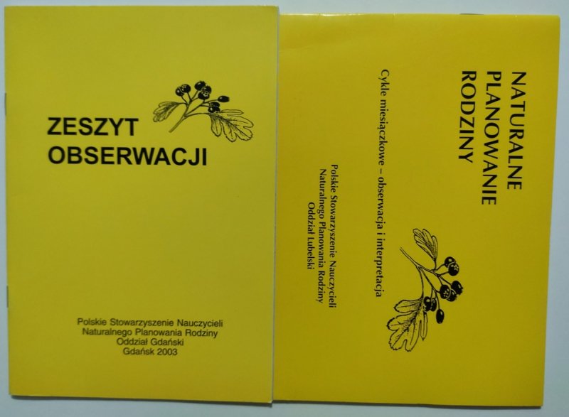 NATURALNE PLANOWANIE RODZINY – ZESTAW