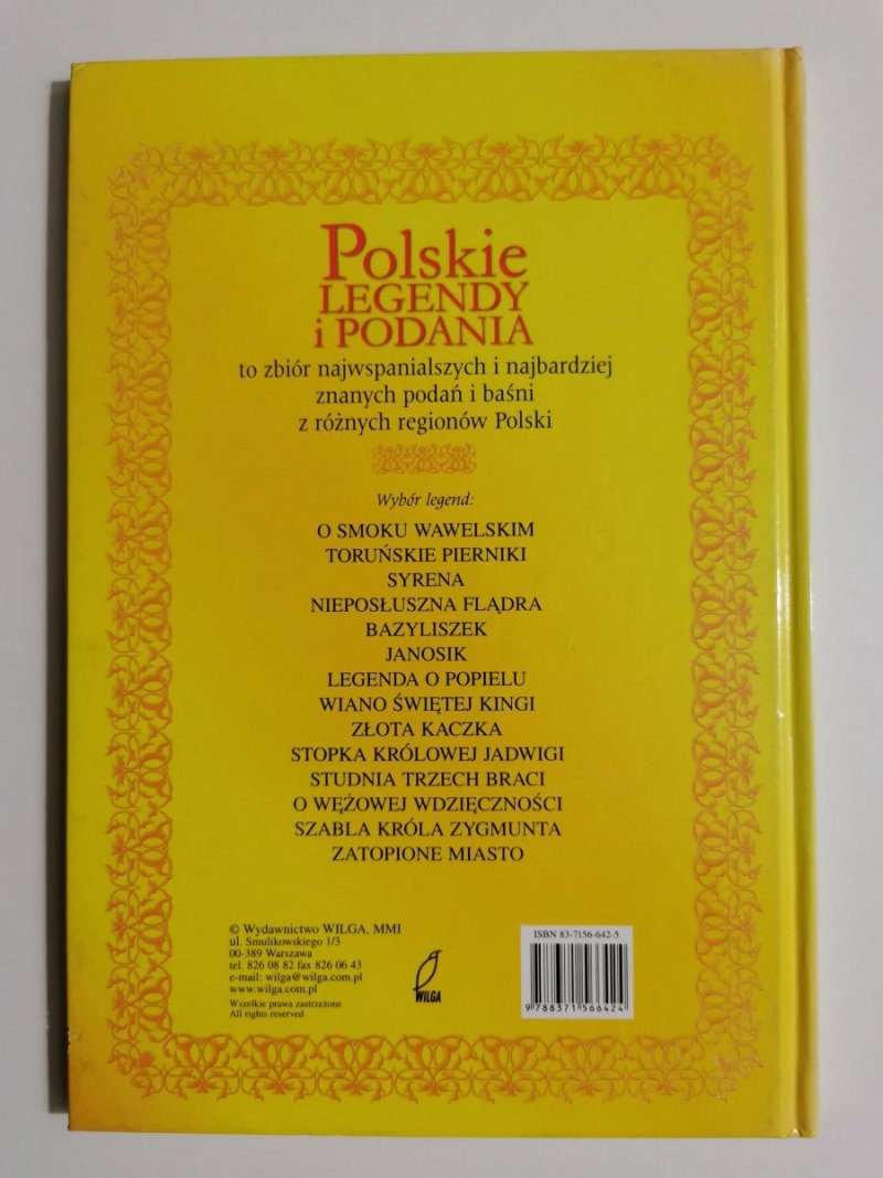 POLSKIE LEGENDY I PODANIA - Marta Berowska 2001