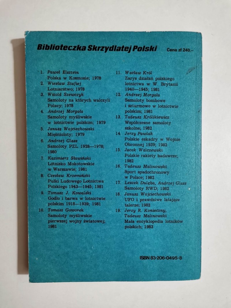 LOTNICY ŚWIATA - Tadeusz Malinowski 1985