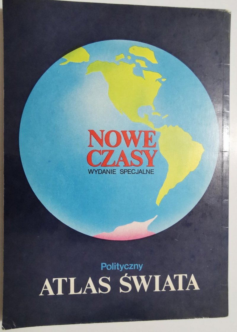 POLITYCZNY ATLAS ŚWIATA 1990