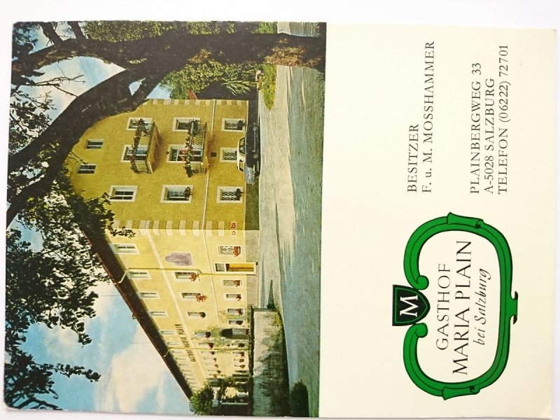 GASTHOF MARIA PLAIN BEI SALZBURG