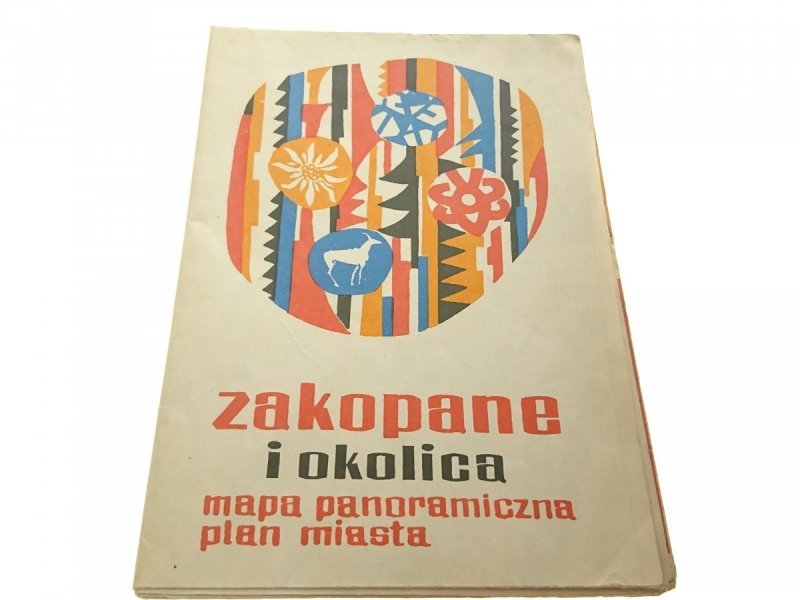 ZAKOPANE I OKOLICA MAPA PANORAMICZNA
