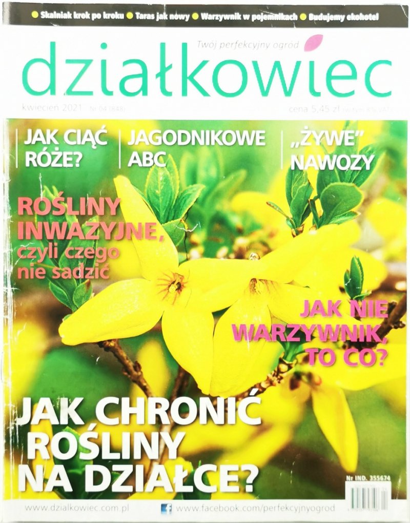 DZIAŁKOWIEC KWIECIEŃ 2021 NR 4 (848)