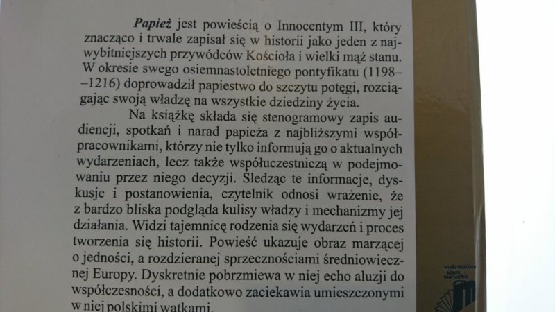 PAPIEŻ - Ryszard Kurylczyk 2003
