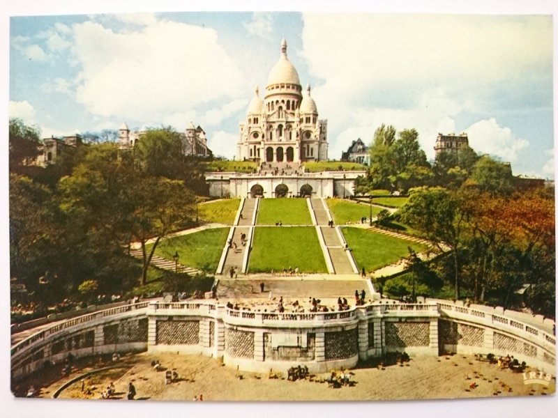 PARIS. LA BASILIQUE DU SACRE-COEUR DE MONTMARTRE