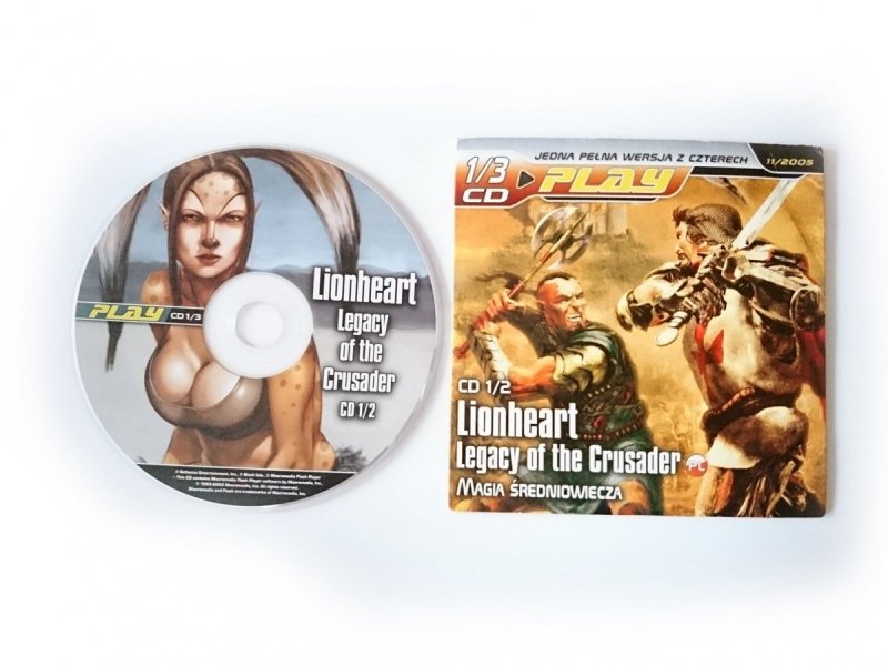 PLAY 11/2005 CD 1/3 LIONHEART. LEGACY OF THE