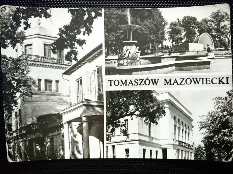 TOMASZÓW MAZOWIECKI. MUZEUM REGIONALNE, FRAGMENT PARKU XX-LECIA I INNE FOT. PETRUSZKA, SIUDECKI