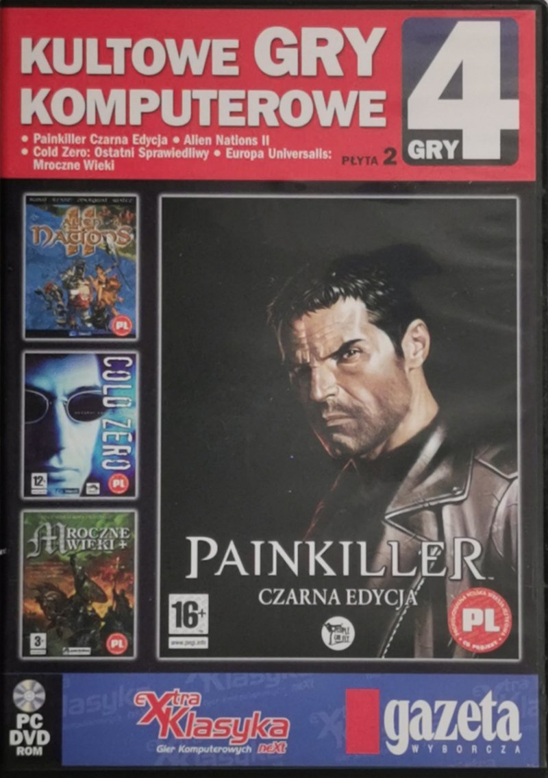 DVD. PAINKILLER CZARNA EDYCJA