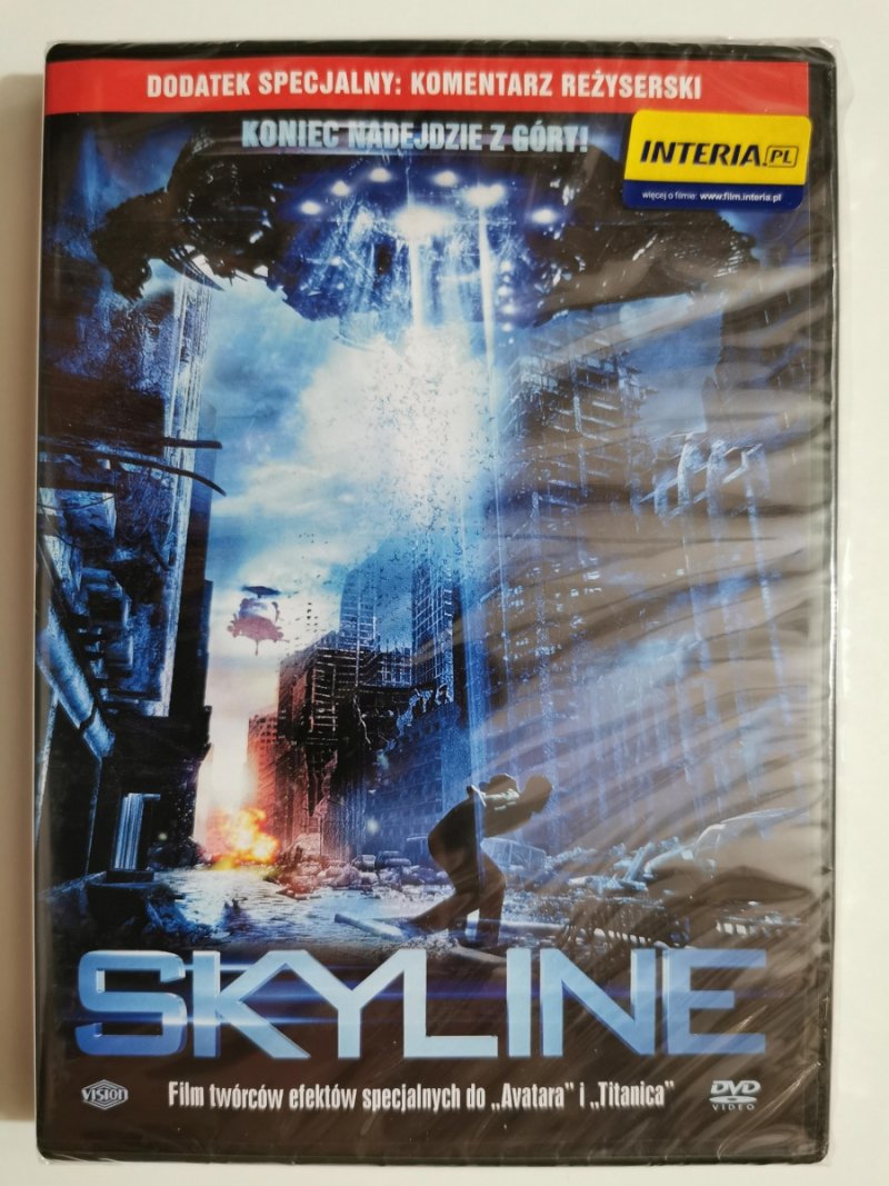 DVD. SKYLINE. KONIEC NADEJDZIE Z GÓRY!