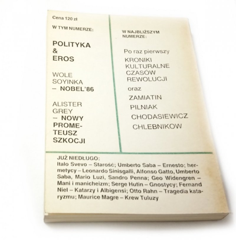 LITERATURA NA ŚWIECIE NR 9 (194) WRZESIEŃ 1987