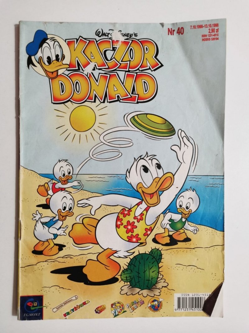 KACZOR DONALD NR 40 7.10.1998-13.10.1998