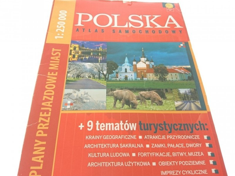 POLSKA ATLAS SAMOCHODOWY. PLANY PRZEJAZDOWE MIAST