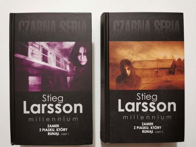 ZAMEK Z PIASKU, KTÓRY RUNĄŁ CZĘŚĆ 1 i 2 - Stieg Larsson 