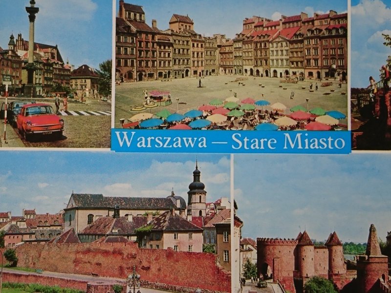 WARSZAWA. PLAC ZAMKOWY. RYNEK... FOT. RACZKOWSKI