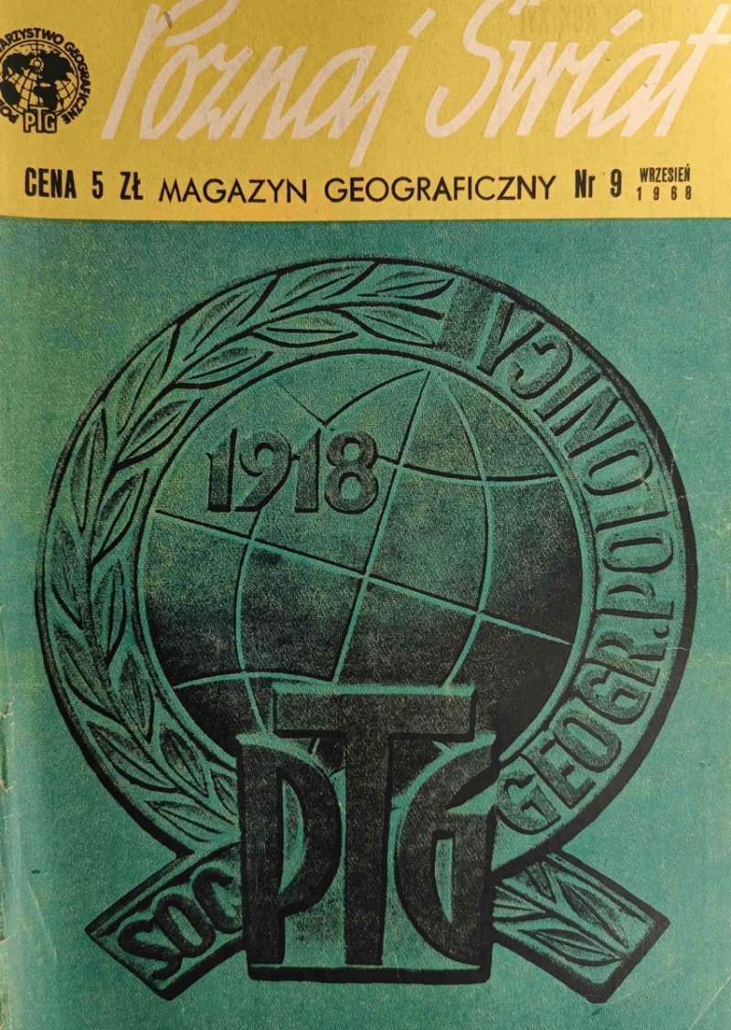 POZNAJ ŚWIAT NR 9 WRZESIEŃ 1968 (190)