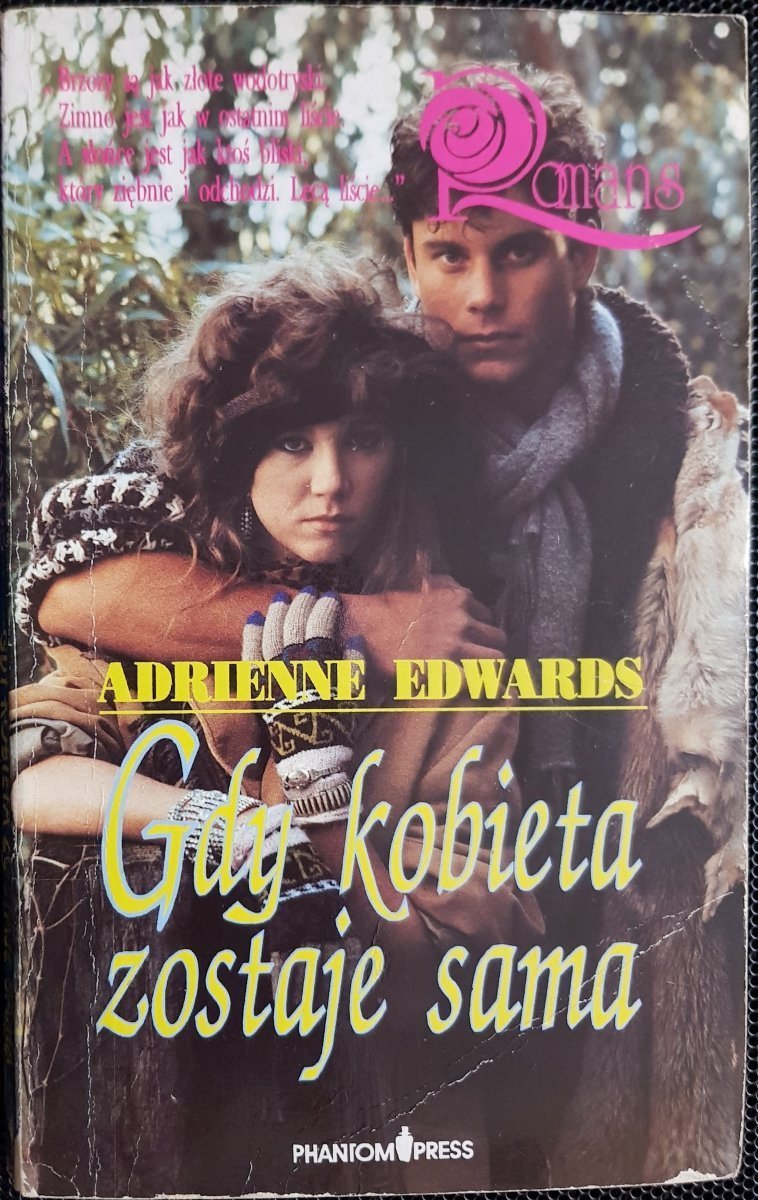 GDY KOBIETA ZOSTAJE SAMA - Adrienne Edwards 1992