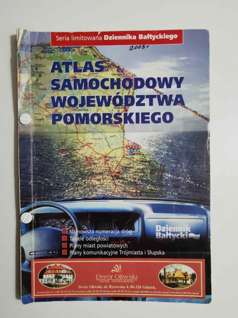 ATLAS SAMOCHODOWY WOJEWÓDZTWA POMORSKIEGO 