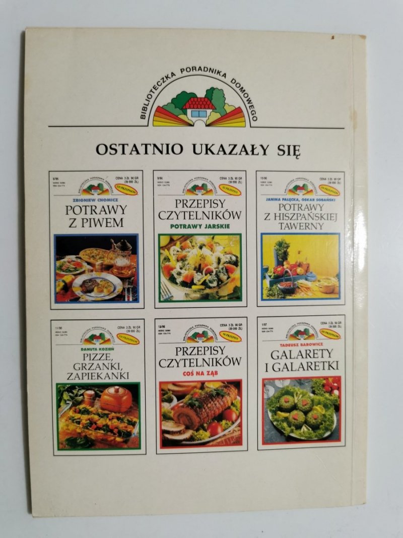 BLINY, CEPELINY, KOŁDUNY... - Biruta Markuza 1997