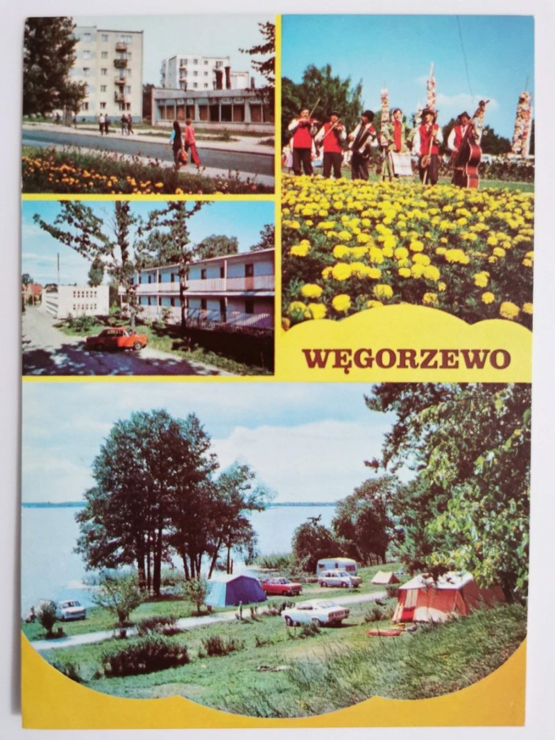WĘGORZEWO. CZTERY UJĘCIA FOT. PODZIEWSKI I INNI