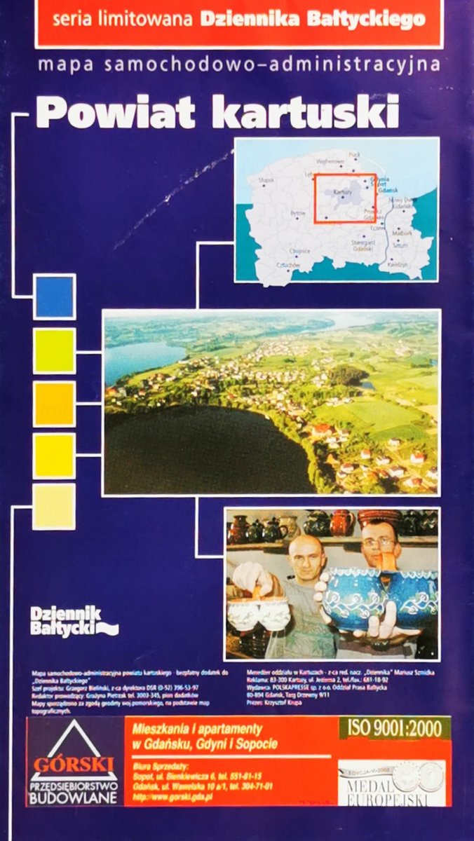 MAPA POWIAT KARTUSKI  