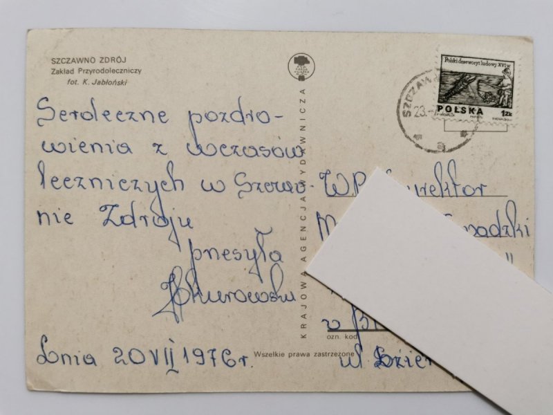 SZCZAWNO ZDRÓJ. ZAKŁAD PRZYRODOLECZNICZY FOT. JABŁOŃSKI