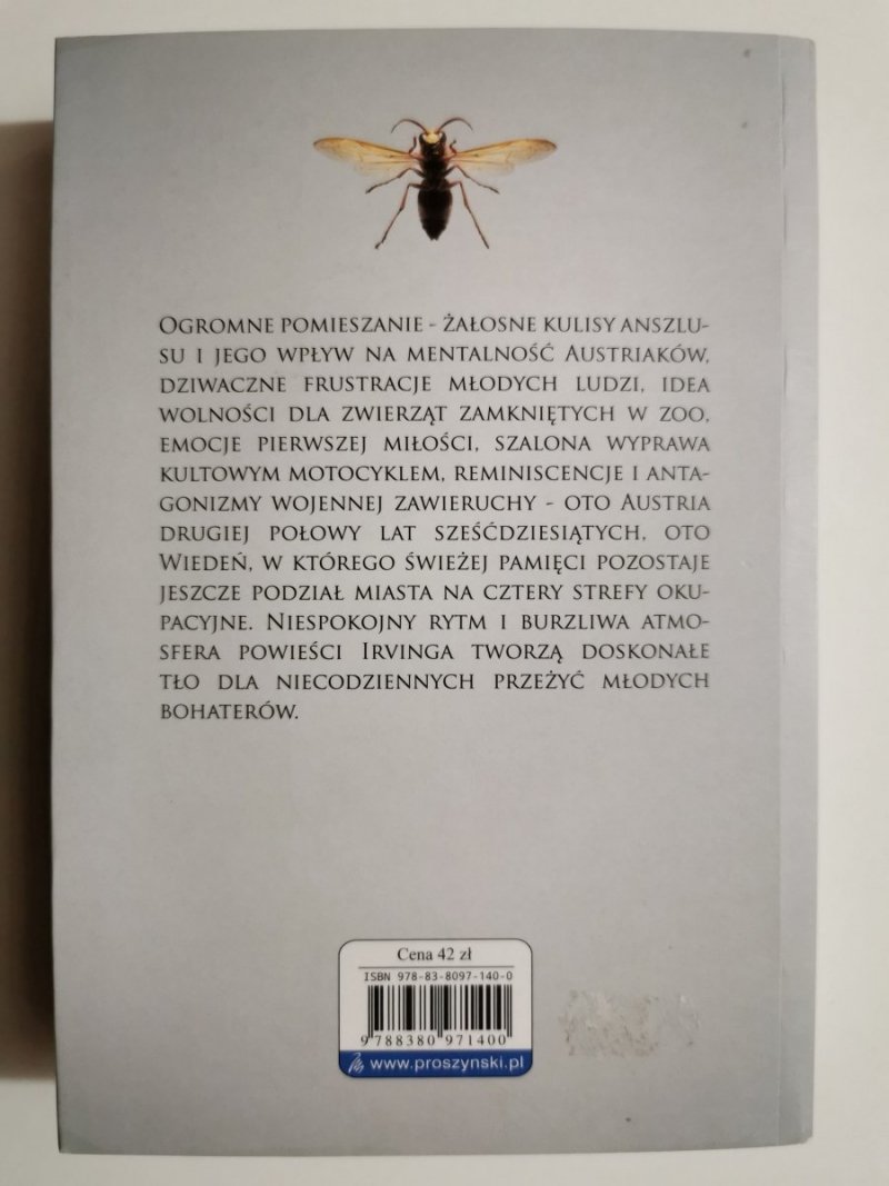 UWOLNIĆ NIEDŹWIEDZIE - John Irving 