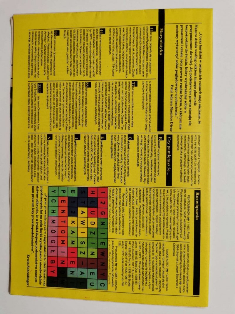 HORYZONTY TECHNIKI NR 5 MAJ 1984