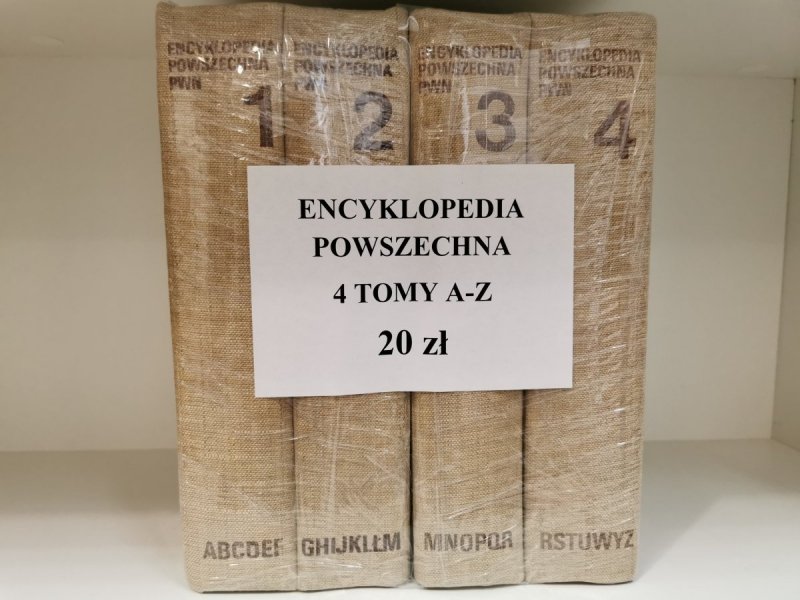 Encyklopedia powszechna PWN 4 tomy