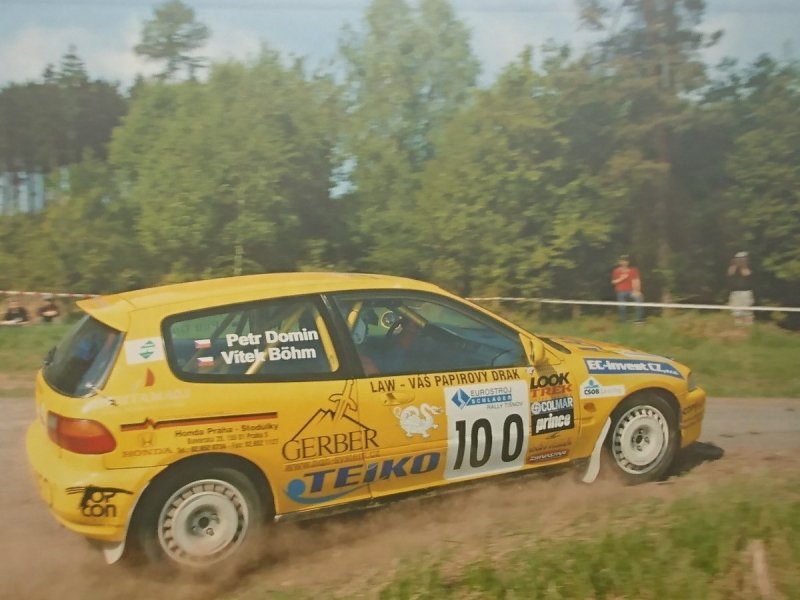 RAJD WRC 2005 ZDJĘCIE NUMER #108 HONDA CIVIC