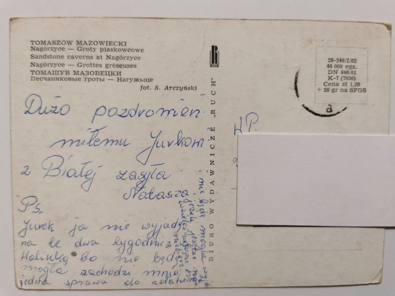 TOMASZÓW MAZOWIECKI. NAGÓRZYCE – GROTY PIASKOWCOWE FOT. ARCZYŃSKI