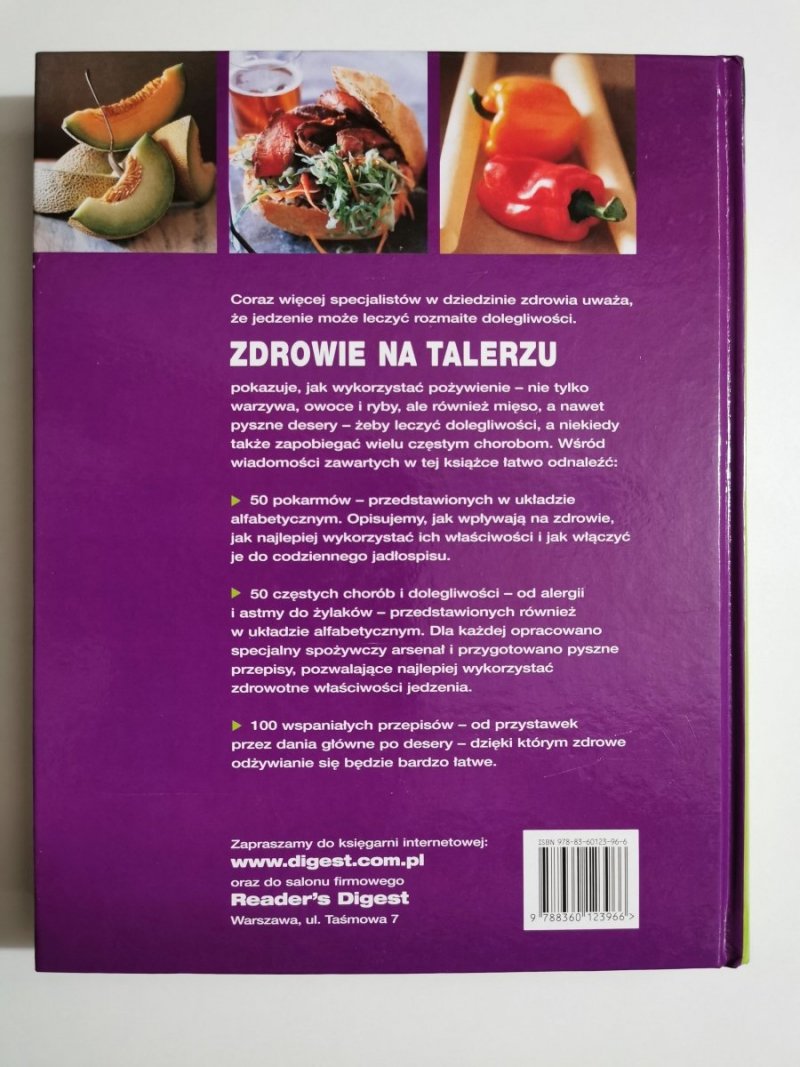 ZDROWIE NA TALERZU. LECZNICZE WŁAŚCIWOŚCI POTRAW 