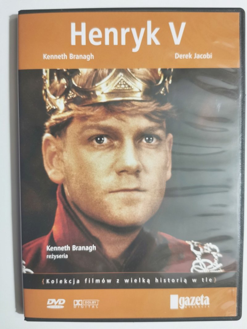 DVD. HENRYK V. REŻ. KENNETH BRANAGH