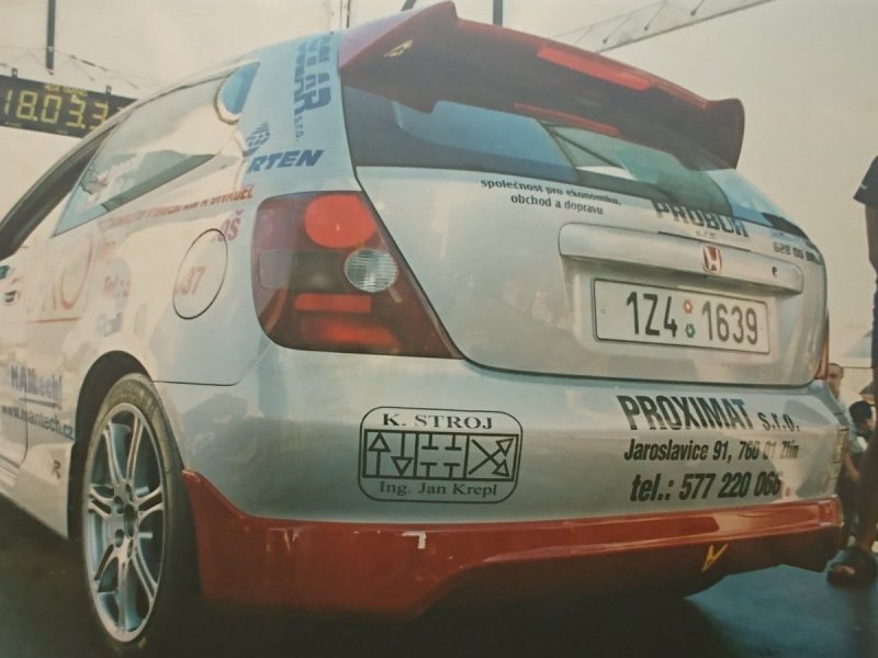 RAJD WRC 2005 ZDJĘCIE NUMER #105 HONDA CIVIC