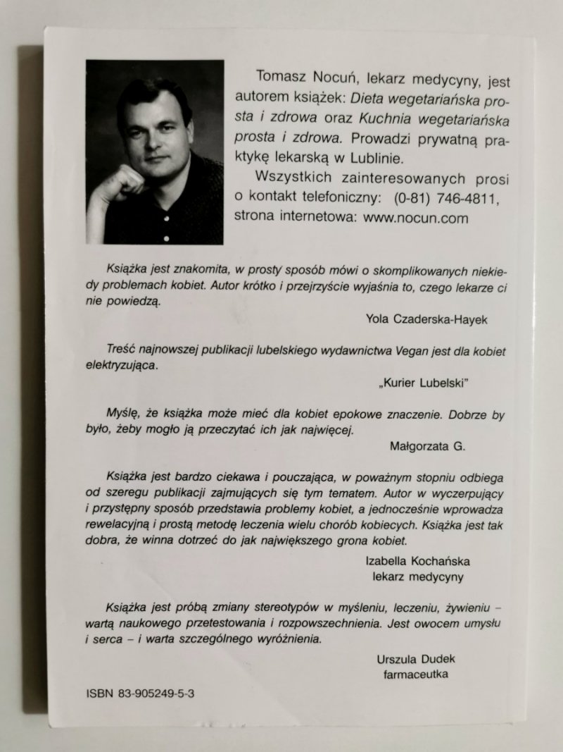 Lepsze zdrowie dla każdej kobiety - Tomasz Nocuń