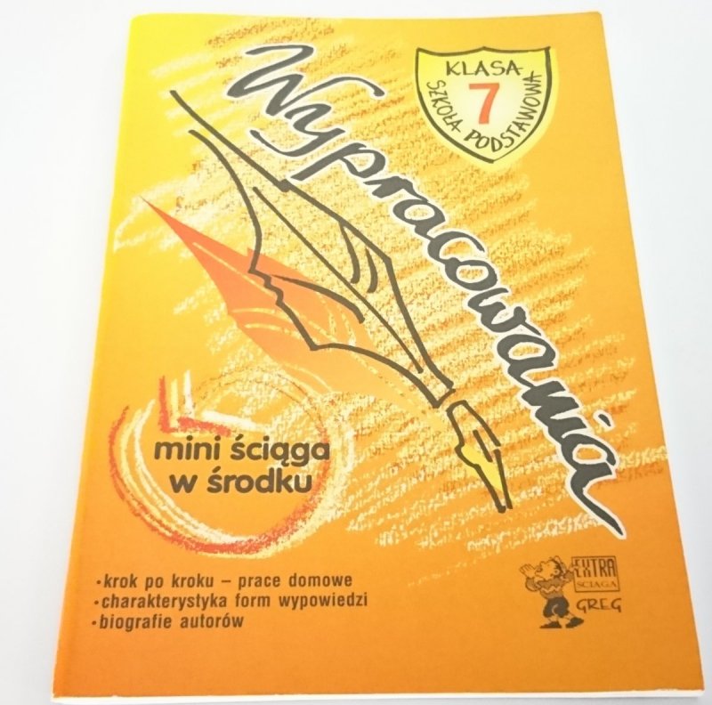 WYPRACOWANIA KLASA 7 SZKOŁA PODSTAWOWA 1998
