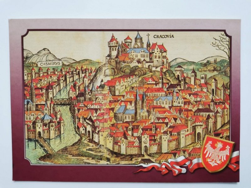 KRAKÓW – KOLOROWANY DRZEWORYT Z CHRONICON MUNDI FOT. PODLECKI
