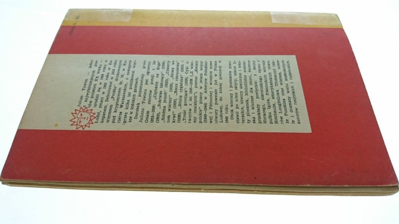 WYBÓR POEZJI - Julian Tuwim 1965