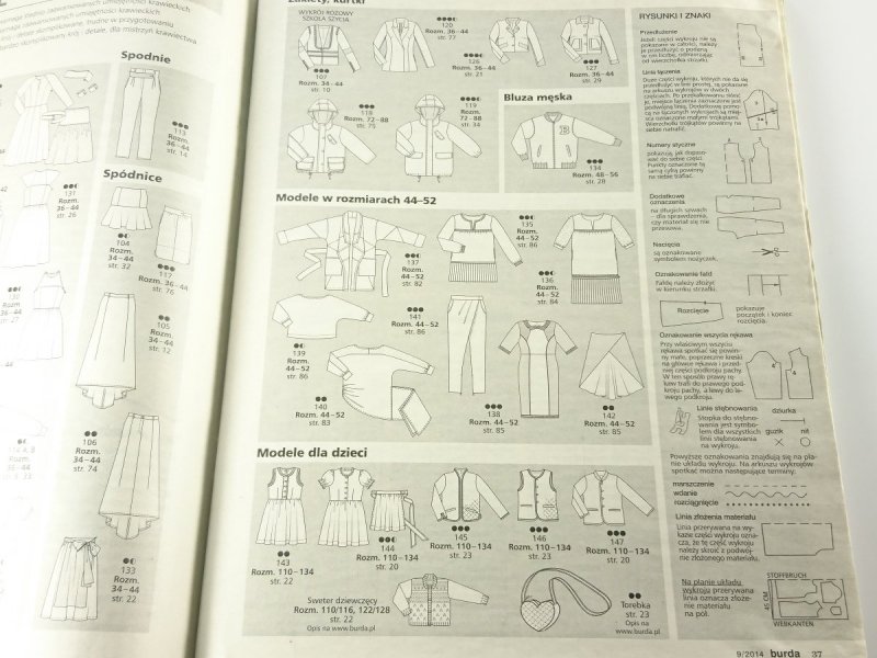 BURDA 9/2014 MODA STYL