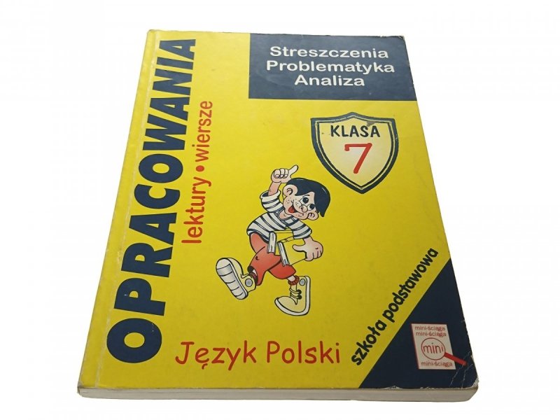 OPRACOWANIA. JĘZYK POLSKI KLASA 7 - Stokpa (1998)